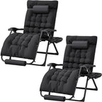 Homall Oversized Zero Gravity Chair, Adjustable Anti Gravity Chair Folding by Homall