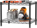 Xcity Storage Shelves, 2 Tier Heavy Duty Metal Shelving Unit - Image 3