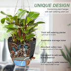 41.5 Inch Macrame Plant Hanger Indoor Outdoor - Image 2
