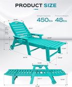 Lounge Chair Outdoor, Oversized Chaise Lounge Chair - Image 3