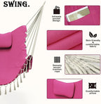 Hammock Chair with Stand, Heavy-Duty Hanging Chair with Stand, - Image 3