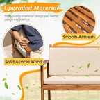 Greesum Outdoor Patio Furniture, 4 Piece Bistro Sofa Set - Image 6