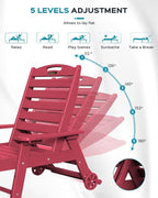 Ciokea Lounge Chair Outdoor, Oversized Chaise Lounge Chair - Image 4