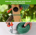 YDSL 88 feet Garden Flexible Wire, Soft Twist Plant Ties - Image 7