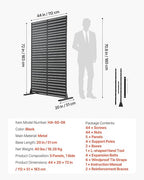 VEVOR Metal Privacy Screen, Garden Divider Panel - Image 7