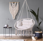 Goutime Hammock Chair, Macrame Hanging Swing Chairs - Image 8