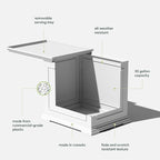 Veradek Brixton Tray Table - Image 4