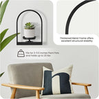 Wall Planters for Indoor Plants Set of 2, Hanging Planter for Indoor Plant - Image 4