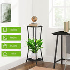 YINMIT Plant Stand Indoor, Round Potted Holder Rack, Flower Pot Stand Shelf - Image 6