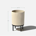 Veradek Demi Series Round Planter w/Stand - Image 3