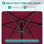 OLIXIS 7.5ft Patio Umbrella - Image 3