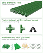 4 Pack Cucumber Trellis, Garden Trellis - Image 6