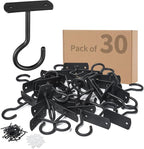 30Pack Ceiling Hooks Bulk 2.5in by QualityEfficiency