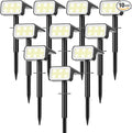Solar Spot Lights Outdoor, 4 Modes Auto On/Off Solar Landscape Spotlights by Flaow
