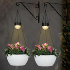 SUNNYPARK 2 Packs Hanging Planters Basket by SUNNYPARK