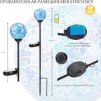 VCUTEKA Solar Lights Outdoor Decorative - Image 2