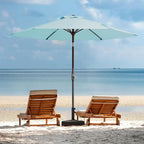 JEAREY 7.5FT Patio Umbrella Outdoor Market Umbrella - Image 6