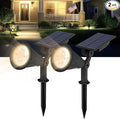 T-SUN Solar Spotlights, Christmas Solar Lights Outdoor, Auto-ON/Off 180°Angle by T-SUN