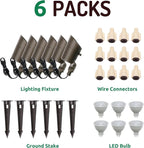 Lumina Lighting® 4W Landscape lighting 12V Landscape Lights Low Voltage - Image 2