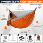 Camping Hammock Mosquito Net, Double & Single Portable Hammocks Hammocks - Image 2