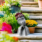 Newman House Studio Succulents Face Planters Pots Head - Image 10