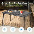 AECOJOY 5 Piece Patio Table and Chair Set - Image 5