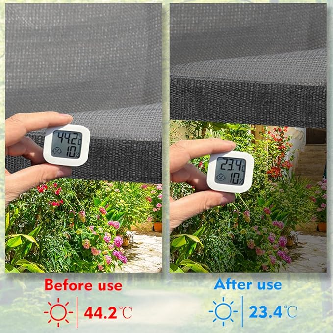 90% Shade Cloth Sun Shade Fabric Privacy Screen Shade Cover - Image 3