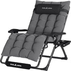 UDPATIO Oversized Zero Gravity Chair 29In XL Patio Reclining Chair by UDPATIO