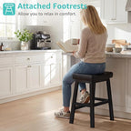 24 Inch Bar Stools Set of 2 for Kitchen Island, Kitchen Chairs Counter Height - Image 5