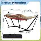 Portable 2 Person Double Hammock - Image 8