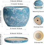 SQOWL Ceramic Pots for Plants - Image 3