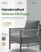Aluminum Outdoor Patio Furniture Set - Image 3