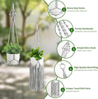 Macrame Plant Hangers - Image 2