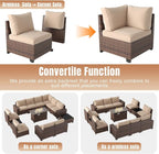 Aoxun 13 Pieces Patio Furniture Set - Image 6