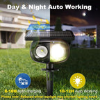Solar Spot Lights Outdoor Waterproof IP68, RGB Colors Changing Solar Lights - Image 4