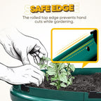 KING BIRD Raised Garden Bed Kit 2025 Upgraded 10-Minute Assembly Galvanized - Image 8