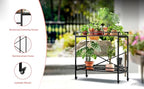 Zhongma 2 Tier Sturdy Metal Plant Stand - Image 4