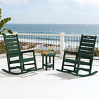 SERWALL Outdoor Rocking Chair Set of 2, Oversized Rocking Chair - Image 10