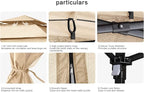 COOSHADE 11x11Ft Easy Pop Up Gazebo Tent Instant Outdoor Canopy Shelter - Image 3