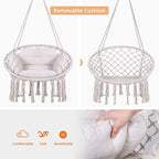 Goutime Hammock Chair, Macrame Hanging Swing Chairs - Image 5
