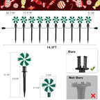 Ultimate Unicorn Christmas Lollipop Pathway Lights - Image 3