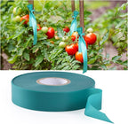 Stretch Tie Tape, 1” Wide 200FT Reusable Garden Plant Ties Green Tapes - Image 3