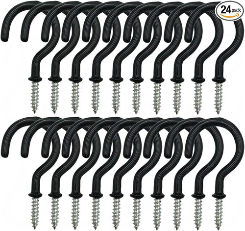 24 Pack Ceiling Hooks for Hanging Plants by xtieksh
