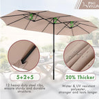 PHI VILLA 8 Piece Patio Dining Set - Image 5