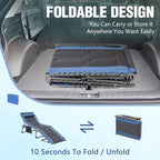 Devoko 4-Fold Padded Portable Folding Outdoor Chaise Lounge Heavy Duty - Image 9