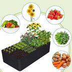 KLEWEE Fabric Raised Garden Bed, 128 Gallon 6 x 3FT Garden Growing Bags - Image 5