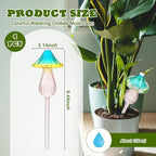 4 Pcs Plant Watering Globes Self Watering Planter Insert Glass Water Bulbs - Image 3