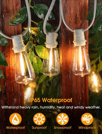 50FT Outdoor String Lights, Patio Lights - Image 3