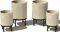 Veradek Demi Series Round Planter w/Stand by VeradekOutdoor