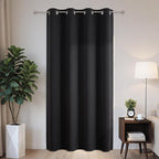 Joydeco Blackout Patio Sliding Door Curtains 108 Inches Long, Grommet Privacy by JOYDECO